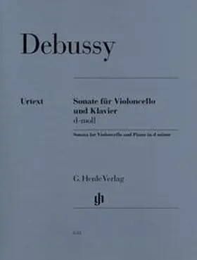 Debussy / Heinemann |  Debussy, Claude - Violoncellosonate d-moll | Buch |  Sack Fachmedien