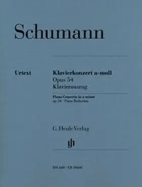 Schumann / Jost |  Klavierkonzert a-moll, op. 54. Klavierauszug | Buch |  Sack Fachmedien