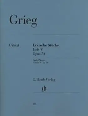 Grieg / Steen-Nøkleberg / Heinemann |  Grieg, Edvard - Lyrische Stücke Heft V, op. 54 | Buch |  Sack Fachmedien