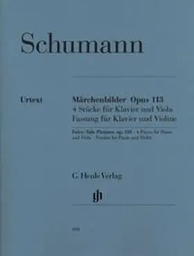  Robert Schumann - Märchenbilder op. 113 | Buch |  Sack Fachmedien