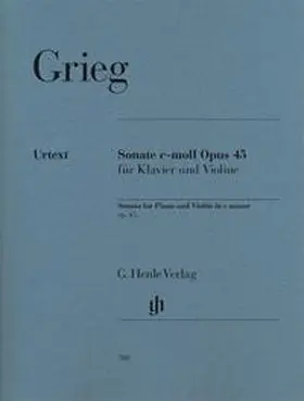 Grieg / Voss |  Grieg, Edvard - Violinsonate c-moll op. 45 | Buch |  Sack Fachmedien