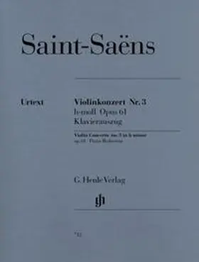 Saint-Saens / Jost |  Violinkonzert Nr. 3 h-moll Opus 61 | Buch |  Sack Fachmedien