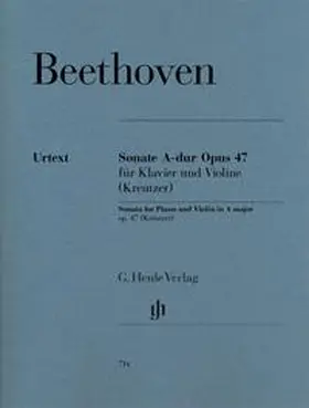  Ludwig van Beethoven - Violinsonate A-dur op. 47 (Kreutzer-Sonate) | Buch |  Sack Fachmedien