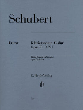 Mies |  Schubert, Franz - Klaviersonate G-dur op. 78 D 894 | Buch |  Sack Fachmedien