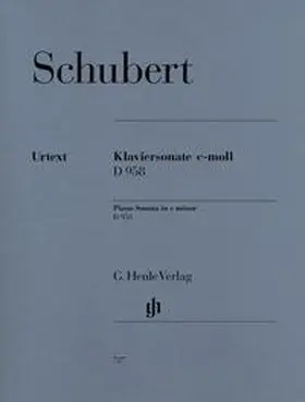 Schubert / Mies |  Klaviersonate c-moll D 958 | Buch |  Sack Fachmedien