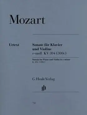 Mozart / Seiffert |  Mozart, Wolfgang Amadeus - Violinsonate e-moll KV 304 (300c) | Buch |  Sack Fachmedien