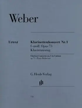 Weber / Gertsch |  Klarinettenkonzert  Nr. 1 f-moll op. 73 | Buch |  Sack Fachmedien