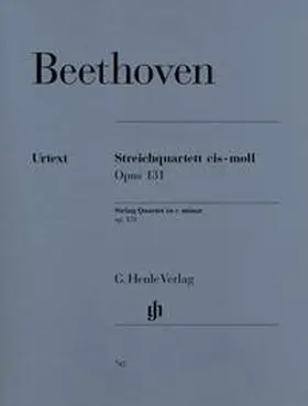 Beethoven / Platen |  Streichquartett cis-moll op. 131 | Buch |  Sack Fachmedien