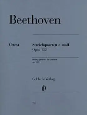  Ludwig van Beethoven - Streichquartett a-moll op. 132 | Buch |  Sack Fachmedien