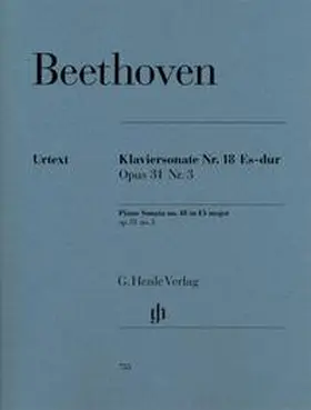 Beethoven / Gertsch / Perahia |  Klaviersonate Nr. 18 Es-dur op. 31,3  [La Chasse] | Buch |  Sack Fachmedien