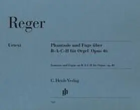 Kube |  Max Reger - Phantasie und Fuge über B-A-C-H op. 46 | Buch |  Sack Fachmedien