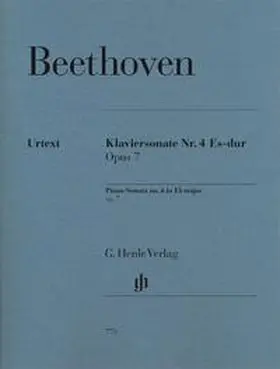 Perahia / Gertsch |  Ludwig van Beethoven - Klaviersonate Nr. 4 Es-dur op. 7 | Buch |  Sack Fachmedien