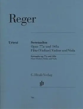 Kube |  Max Reger - Serenaden op. 77a und op. 141a für Flöte (Violine), Violine und Viola | Buch |  Sack Fachmedien
