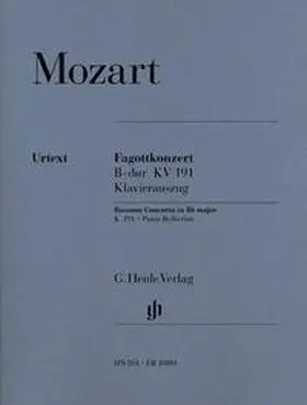 Herttrich |  Wolfgang Amadeus Mozart - Fagottkonzert B-dur KV 191 | Buch |  Sack Fachmedien