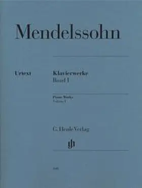 Mendelssohn Bartholdy / Scheideler / Herttrich |  Klavierwerke Band I | Buch |  Sack Fachmedien