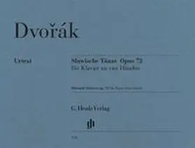 Dvorák / Döge |  Slawische Tänze op. 72 für Klavier zu vier Händen | Buch |  Sack Fachmedien