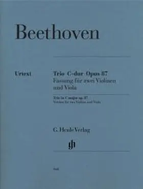  Ludwig van Beethoven - Trio C-dur op. 87 | Buch |  Sack Fachmedien