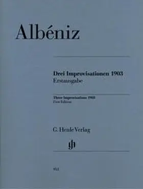 Laufer |  Isaac Albéniz - Drei Improvisationen 1903 | Buch |  Sack Fachmedien