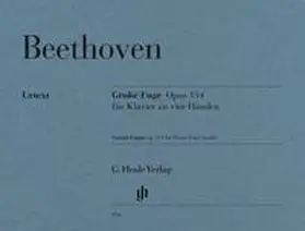 Beethoven / Herttrich |  Große Fuge für Klavier zu vier Händen op. 134 | Buch |  Sack Fachmedien