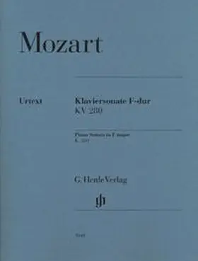 Herttrich |  Wolfgang Amadeus Mozart - Klaviersonate F-dur KV 280 (189e) | Buch |  Sack Fachmedien