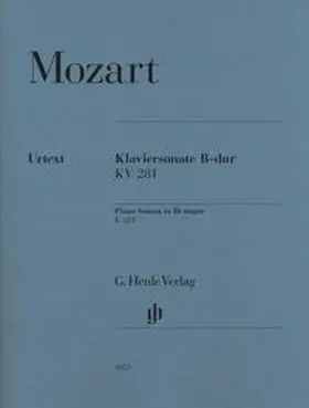 Herttrich |  Wolfgang Amadeus Mozart - Klaviersonate B-dur KV 281 (189f) | Buch |  Sack Fachmedien