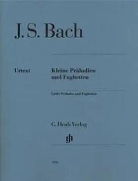 Bach / Steglich |  Kleine Präludien und Fughetten, Urtext | Buch |  Sack Fachmedien