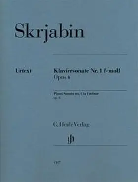 Rubcova |  Alexander Skrjabin - Klaviersonate Nr. 1 f-moll op. 6 | Buch |  Sack Fachmedien