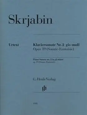 Skrjabin / Rubcova |  Klaviersonate Nr. 2 gis-moll op. 19 (Sonate-Fantaisie) | Buch |  Sack Fachmedien