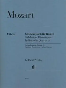 Seiffert |  Wolfgang Amadeus Mozart - Streichquartette Band I (Salzburger Divertimenti, Italienische Quartette) | Buch |  Sack Fachmedien