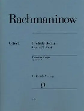 Rachmaninow / Rahmer |  Prélude D-dur op. 23,4 | Buch |  Sack Fachmedien