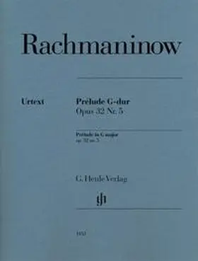 Rachmaninow / Rahmer |  Prélude G-dur op. 32,5 | Buch |  Sack Fachmedien
