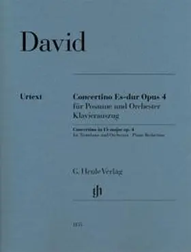Krause |  Ferdinand David - Concertino Es-dur op. 4 für Posaune und Orchester | Buch |  Sack Fachmedien