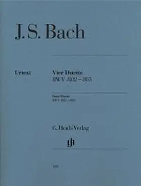  Johann Sebastian Bach - Vier Duette BWV 802-805 | Buch |  Sack Fachmedien