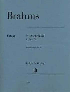 Brahms / Eich |  Piano Pieces op. 76 | Buch |  Sack Fachmedien