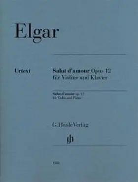 Marshall-Luck |  Salut d'amour op. 12 für Violine und Klavier | Buch |  Sack Fachmedien
