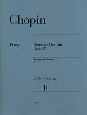 Chopin / Müllemann |  Berceuse Des-dur op. 57 für Klavier zu zwei Händen. Revidierte Ausgabe von HN 320 | Buch |  Sack Fachmedien