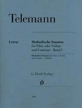 Telemann / Kostujak |  Methodische Sonaten für Flöte oder Violine und Bc Bd. I | Buch |  Sack Fachmedien