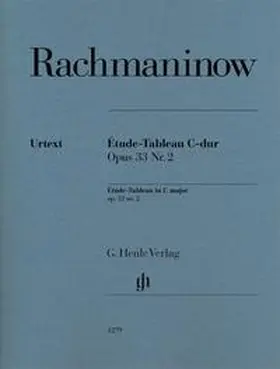Rachmaninow / Rahmer |  Étude-Tableau C-dur op. 33, 2 | Buch |  Sack Fachmedien