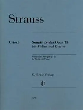  Richard Strauss - Violinsonate Es-dur op. 18 | Buch |  Sack Fachmedien