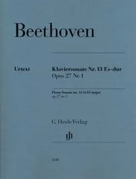 Perahia / Gertsch |  Ludwig van Beethoven - Klaviersonate Nr. 13 Es-dur op. 27 Nr. 1 | Buch |  Sack Fachmedien