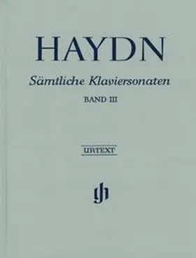 Feder |  Joseph Haydn - Sämtliche Klaviersonaten Band III | Buch |  Sack Fachmedien