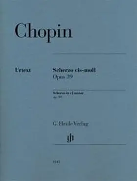 Chopin / Müllemann |  Scherzo cis-moll op. 39, Urtext | Buch |  Sack Fachmedien