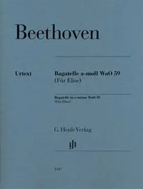 Beethoven / Cobb Biermann |  Bagatelle a-moll WoO 59 (Für Elise) | Buch |  Sack Fachmedien