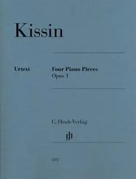 Kissin |  Four Piano Pieces op. 1 | Buch |  Sack Fachmedien