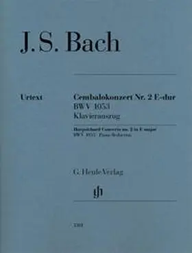  Johann Sebastian Bach - Cembalokonzert Nr. 2 E-dur BWV 1053 | Buch |  Sack Fachmedien