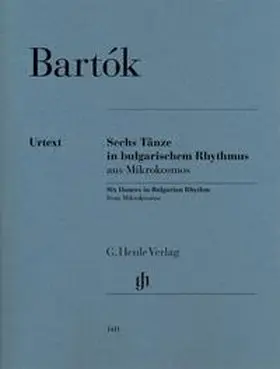  Béla Bartók - Sechs Tänze in bulgarischem Rhythmus aus Mikrokosmos | Buch |  Sack Fachmedien