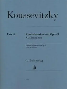 Glöckler |  Serge Koussevitzky - Kontrabasskonzert op. 3 | Buch |  Sack Fachmedien
