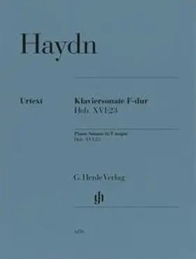 Feder |  Joseph Haydn - Klaviersonate F-dur Hob. XVI:23 | Buch |  Sack Fachmedien