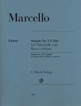 Oppermann |  Benedetto Marcello - Sonate Nr. 1 F-dur für Violoncello und Basso continuo | Buch |  Sack Fachmedien