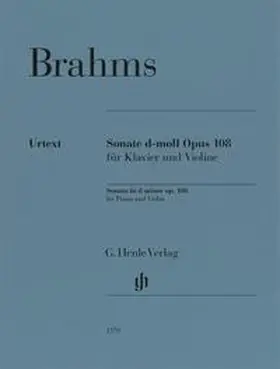 Wiechert |  Johannes Brahms - Violinsonate d-moll op. 108 | Buch |  Sack Fachmedien